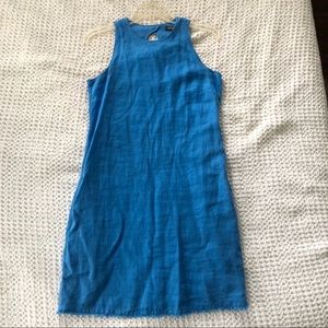 Tommy Bahama raw hem linen dress